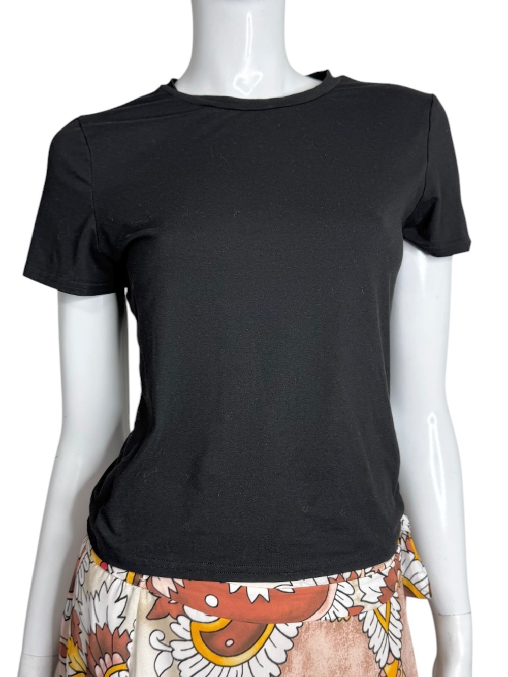 🤑5/$25 SHEIN Black Short Sleeve Top